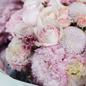 【CNFlower 西恩】粉紅幕斯 花束