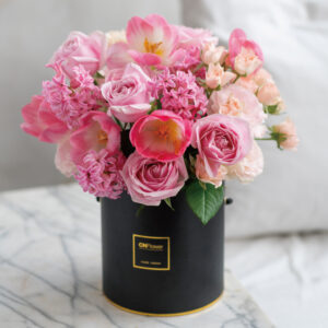 CNFlower 西恩】粉色夢境 鮮花圓禮盒