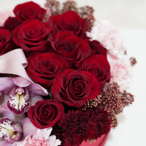 【CNFlower 西恩】瑰麗祝福 鮮花圓禮盒